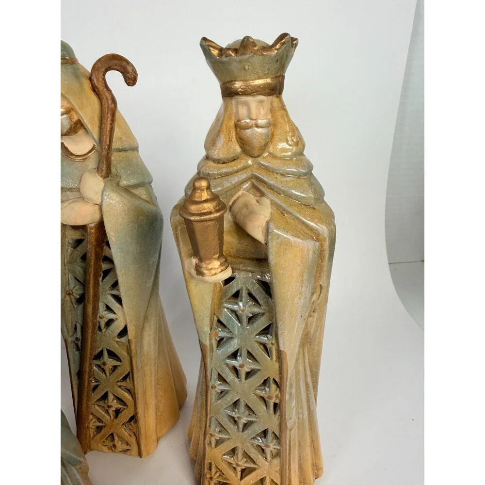 Joseph's Studio 6 Piece Nativity Set Holy Family And King Set By Roman, Inc 7-9